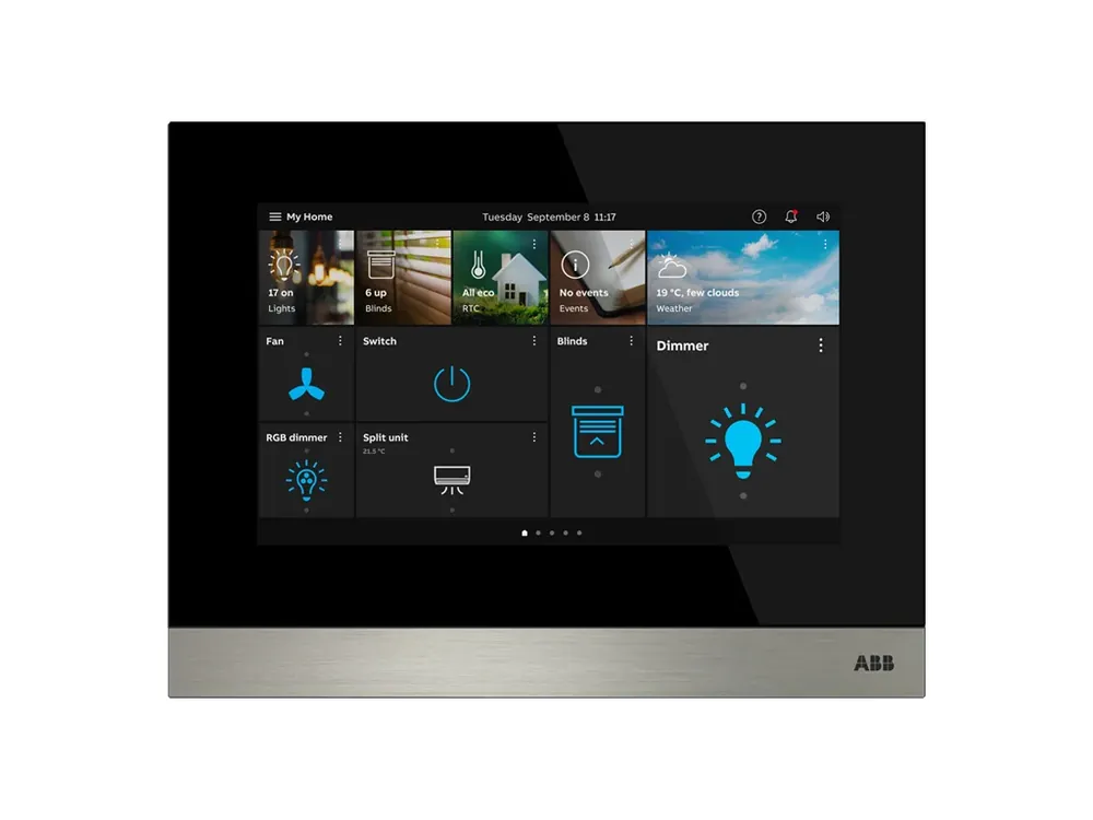 Panel dotykový 7" IP TOUCH, LAN+LAN, černý (Welcome IP) | Ušetřete nyní