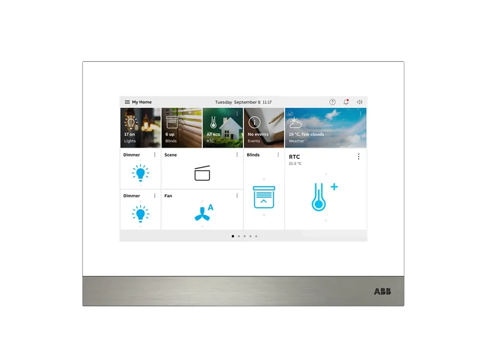 Ihned k objednání | Panel dotykový 7" IP TOUCH, LAN+WiFi, bílý (Welcome IP)
