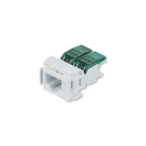 K dispozici - Zásuvka RJ 45-8 Cat. 5e nestíněná (R&De Masssari) - do nosné masky