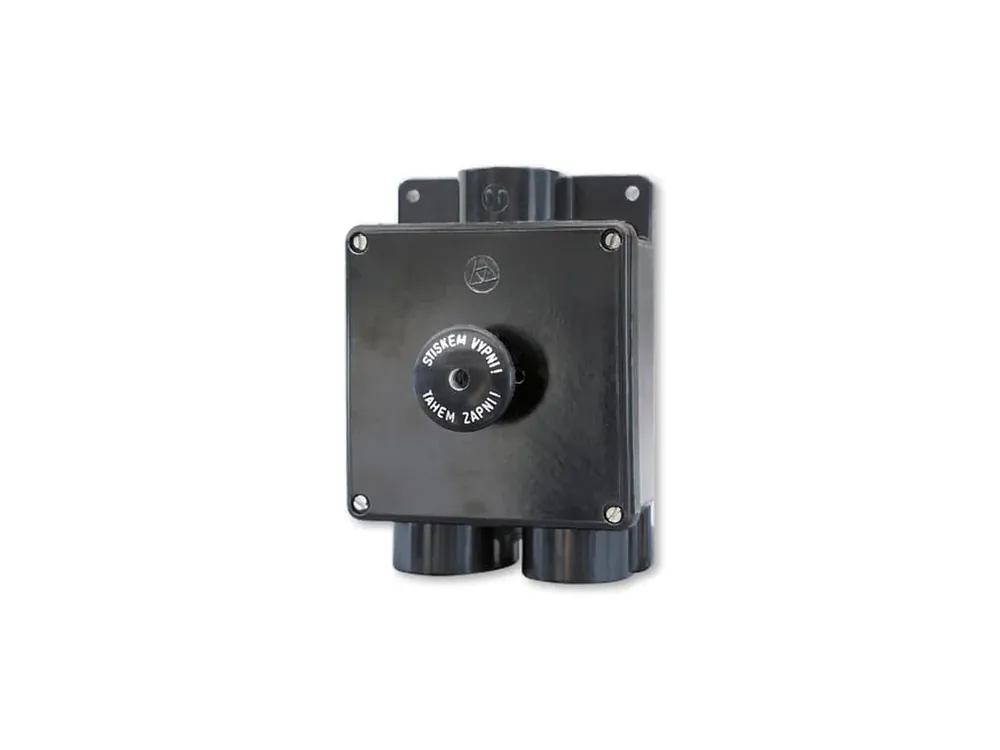 Spínač trojpólový stiskací, 25 A, 400 V, IP55, nástěnný - Populární