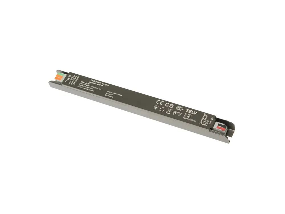 LED zdroj 24V 60W zdroj NANO-24-60 | Cenová bomba