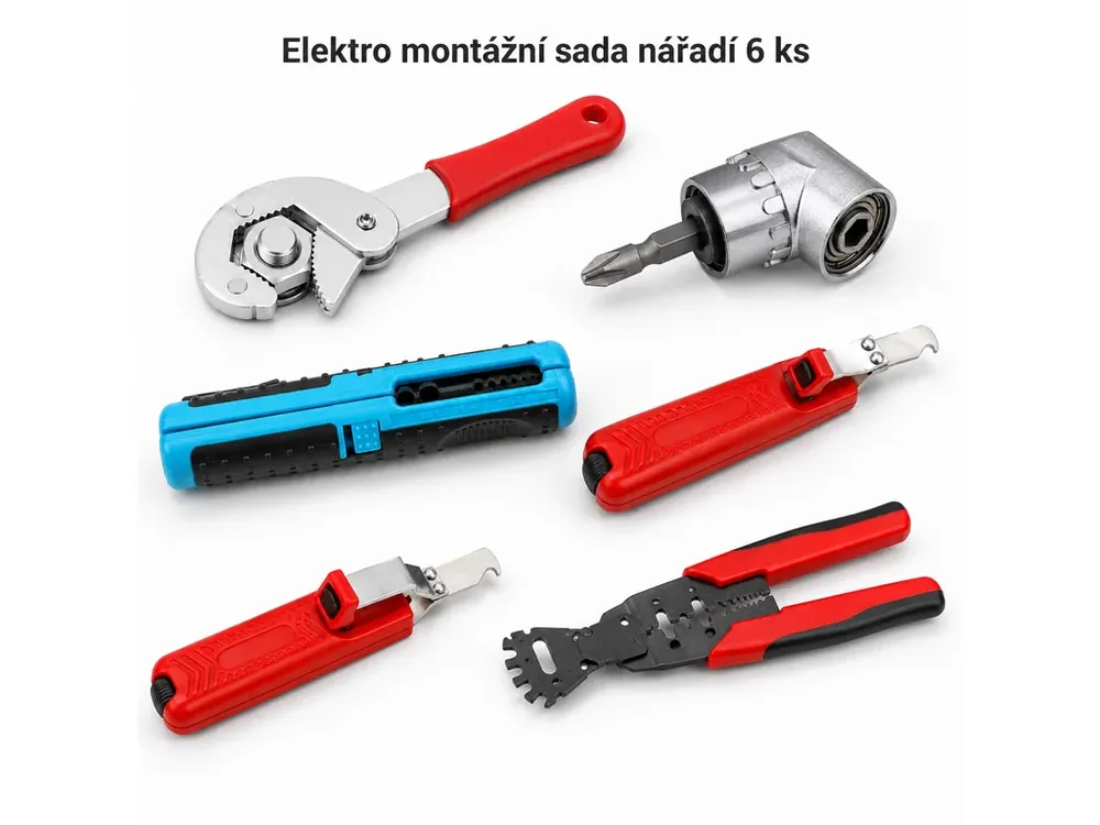 Elektro montážní sada nářadí 6 ks | Využijte nabídku