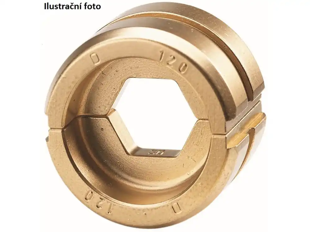 Lisovací čelisti na Cu oka a spojky 35 mm2 (1 pár) - Premium