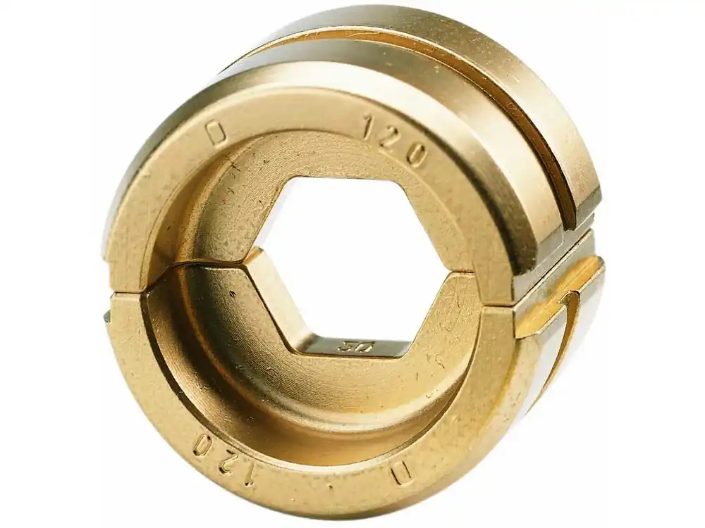 Lisovací čelisti na Cu oka a spojky DIN 6 mm2 (1 pár) - Sleva navíc