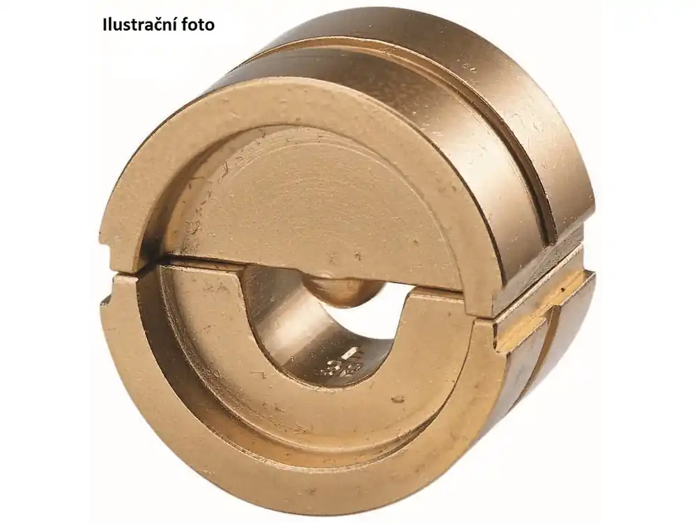 Lisovací čelisti na Cu oka a kolíky DIN 95 mm2 (1 pár) - Skladem