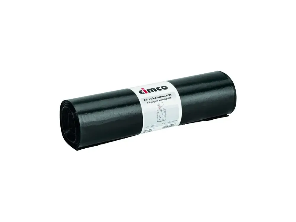 Nyní k dispozici | Odpadní černé pytle 700 x 1100 mm - 120 l (15 ks)