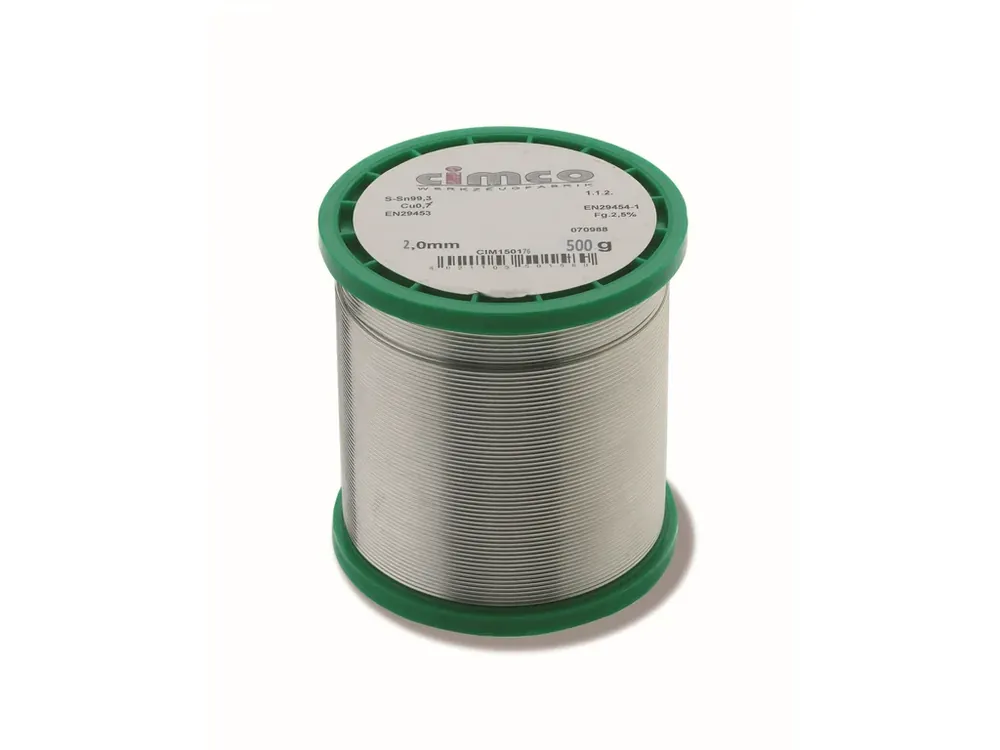 Novinka v nabídce - Letovací bezolovnatý drát o 2,0 mm (500 g)