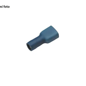 Špičková kvalita - Celoizolovaný konektor Cu 1,5-2,5/2,8x0,8 mm, modrý (100 ks)