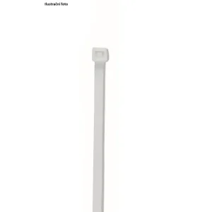 Vázací páska bílá 140 x 3,5 mm (100 ks) | Sleva