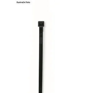 Bezpečná platba - Vázací páska černá UV 500 x 12,5 mm (50 ks)