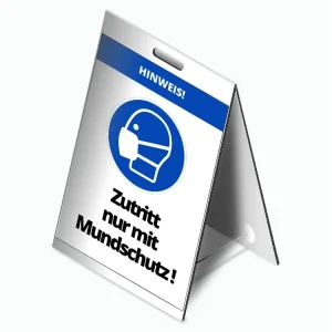 Nabídka - Lepenkový stojan VSTUP POUZE S MASKOU!