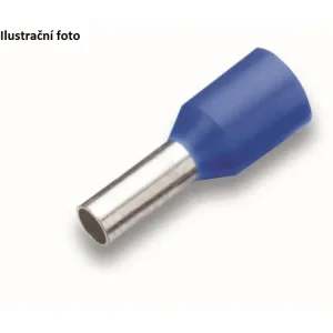 Izolovaná dutinka Cu 16/18 mm, modrá (100 ks) - Speciální nabídka