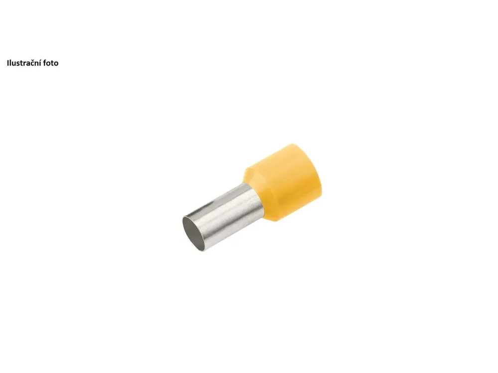 Cenová bomba - Izolovaná dutinka Cu 25/22 mm, žlutá (50 ks)