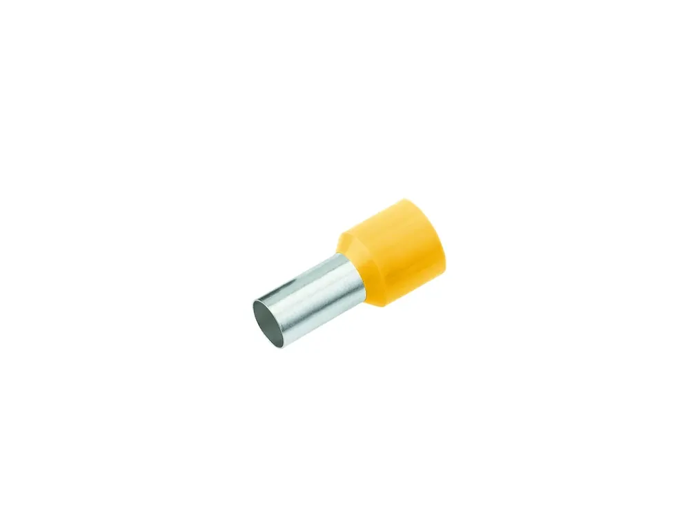 Izolovaná dutinka Cu 1/6 mm, žlutá (100 ks) | Ušetřete