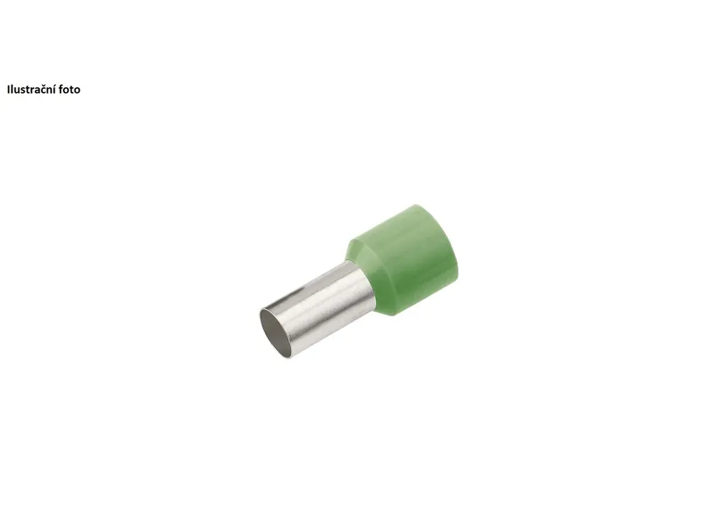 Izolovaná dutinka Cu 50/25 mm, olivová (50 ks) - K objednání