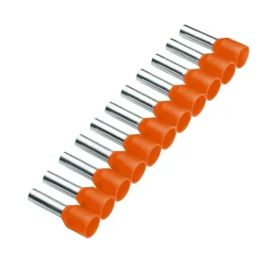 Téměř vyprodáno | Izolovaná dutinka v pásce Cu 0,5/8 mm, oranžová (500 ks)