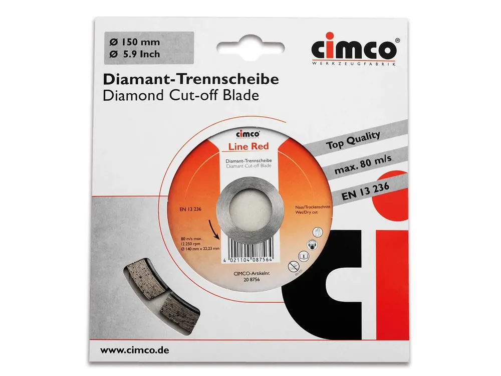 Diamantový řezný kotouč na dlaždice o 140 mm | Akční sleva