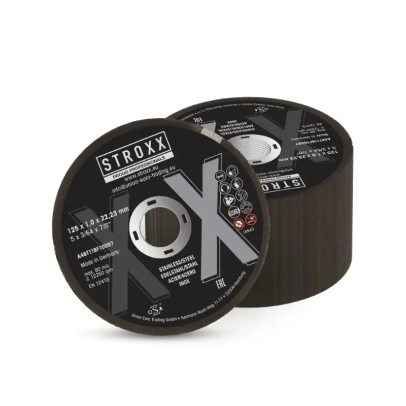 Multipack řezných kotoučů STROXX 125 x 1,0 x 22,23 mm - Přímo z továrny