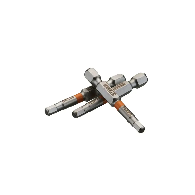 Sada bitů Inbus 1/4" 50mm vel. 4 - 3ks - Profesionální kvalita