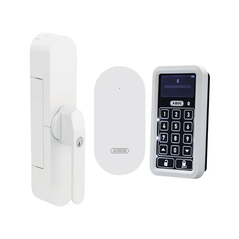 Sleva | Set automatické okenní kliky ABUS Wintecto ONE + komunikační most Bridge + klávesnice