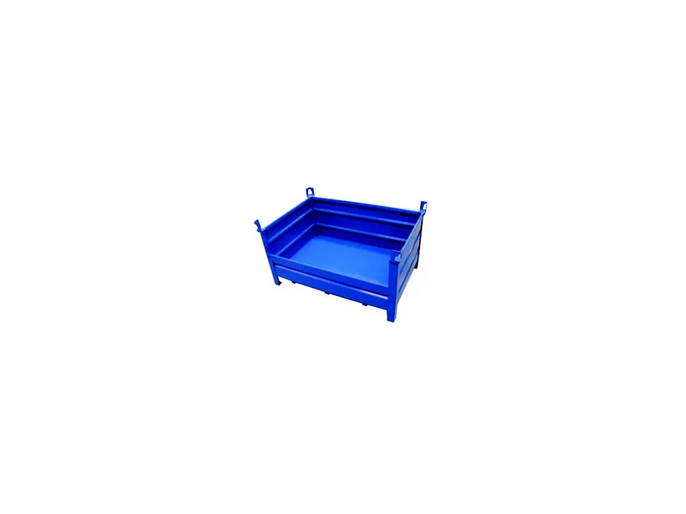 Poslední dny - Ohradová paleta s jednou sníženou stranou 1200x800x600 mm, práškově lakovaná