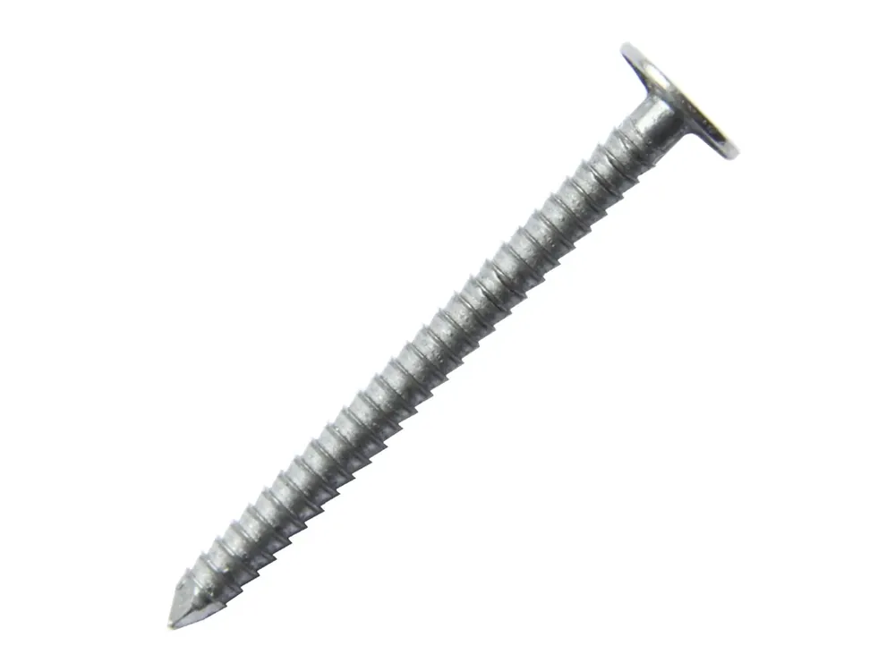 Výprodej - Nerezové lepenkové konvexní kroužkové hřebíky do krytiny 2,8 x 32 mm - 3 kg