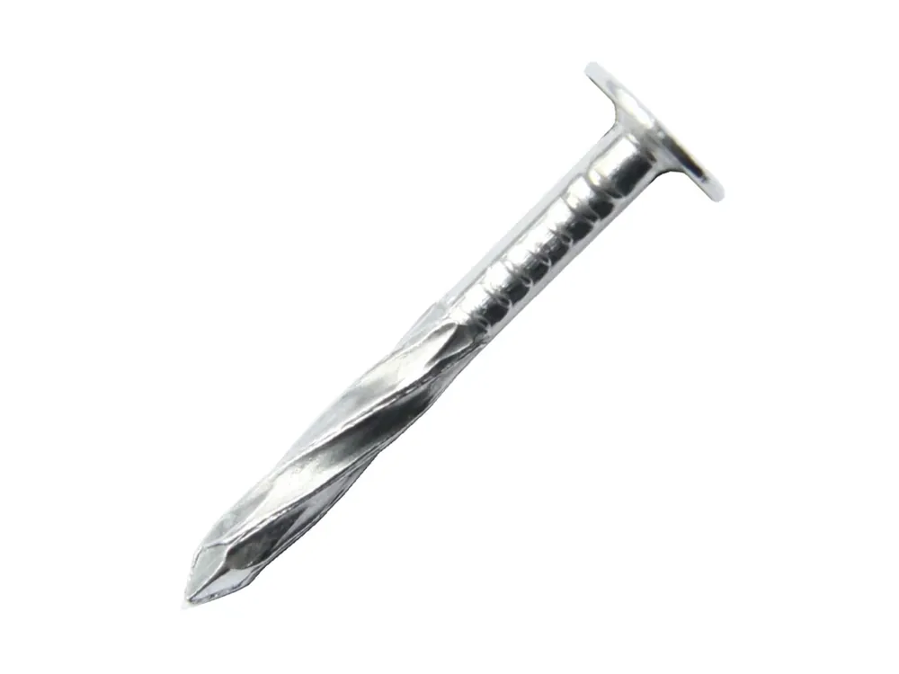 Slevy - Al hřebíky do krytiny lepenkové šroubové 3,1 x 25 mm - 1,5 kg