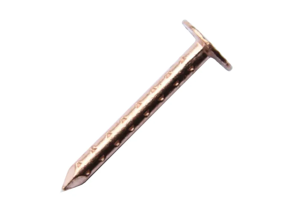 Cu měděné hřebíky do krytiny lepenkové 2,8 x 45 mm - 1 kg | Slevy