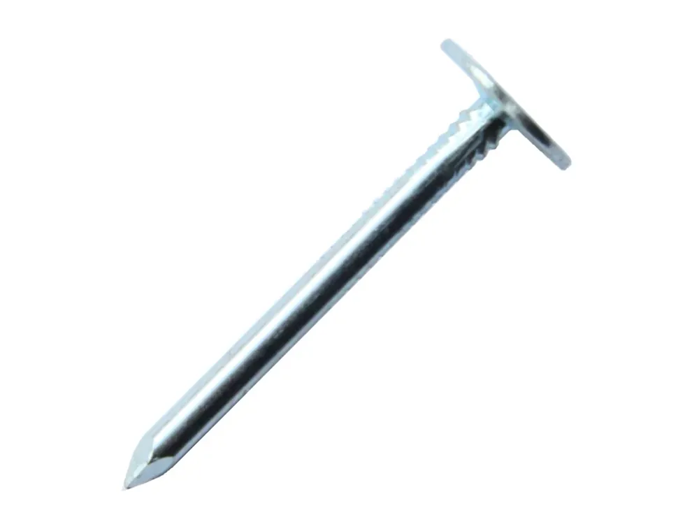 Vrácení zdarma - Hřebíky do krytiny - Lepenkové s velkou hlavou pozinkované 2,8 x 40 mm - 1 kg