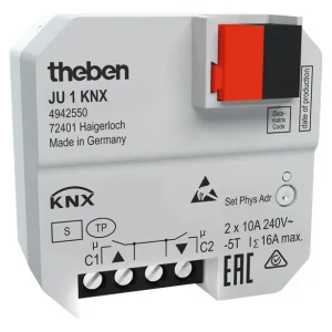 Využijte nabídku - THEBEN 4942550 Žaluziový aktor JU 1 KNX
