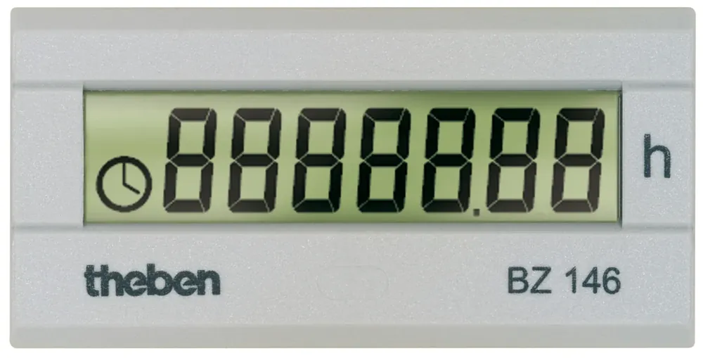THEBEN 1460000 Počítadlo provozních hodin BZ 146 digitální | Jen pár kusů