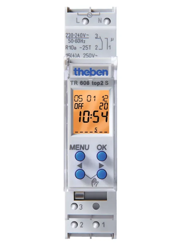 THEBEN 6080101 Digitální spínací hodiny TR 608 top2 S - Snadné vrácení