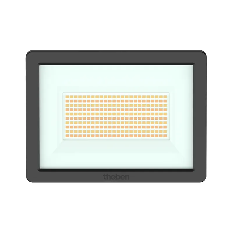 Nízká cena - THEBEN 1020677 theLeda B50 dual BK LED reflektor, venkovní, montáž stěna/strop, 50 W, 6900 lm, 3000/4000 K, IP65, černá