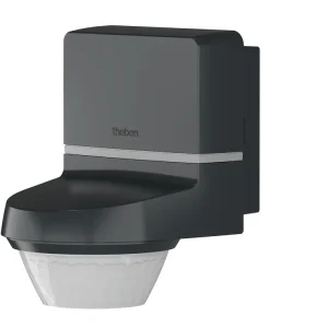 THEBEN 1010111 TECTA D280i AN Pohybové čidlo, venkovní, nástěnná montáž, rozsah detekce 280°, dosah 24 m, IP55, Bluetooth, antracitová - Novinka v sortimentu