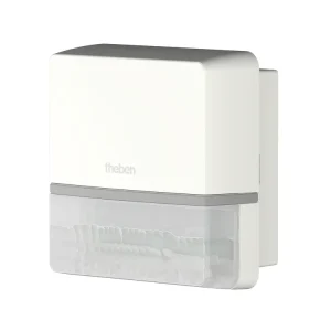 Doprodej - THEBEN 1010105 TECTA D180i WH Pohybové čidlo, venkovní, nástěnná montáž, rozsah detekce 180°, dosah 14 m, IP55, Bluetooth, bílá