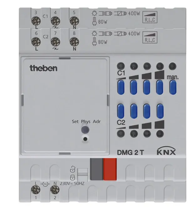 THEBEN 4930270 Stmívací aktor DMG 2 T KNX | Využijte nabídku