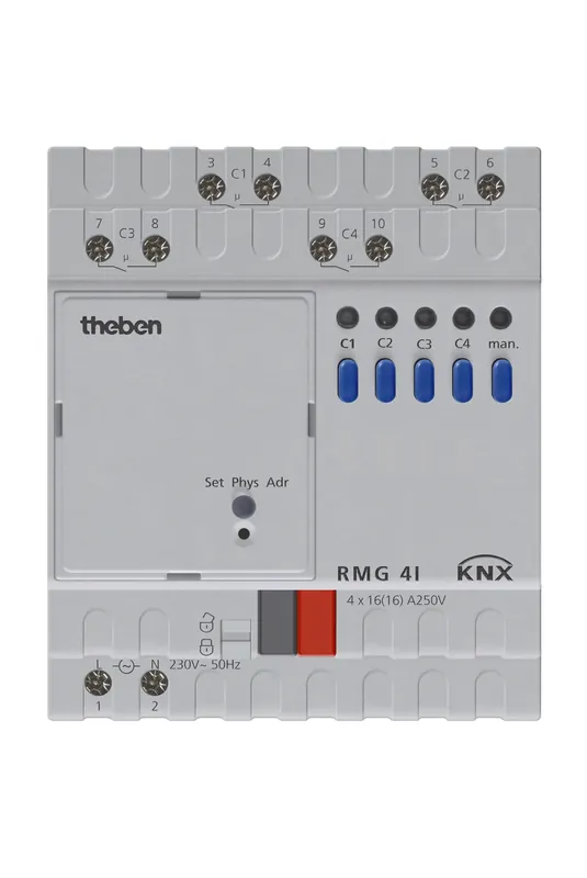 THEBEN 4930210 Spínací aktor RMG 4 I KNX - Bezpečná platba
