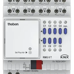 THEBEN 4930200 Spínací/žaluziový aktor RMG 8 T KNX | Rychlá doprava