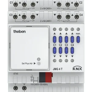 THEBEN 4930250 Žaluziový aktor JMG 4 T KNX | Výhodná koupě