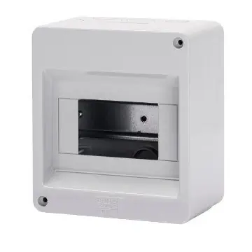 Speciální nabídka - GEWISS GW40024 Rozvodnice 40 CD na omítku, 6M, IP40, šedá, bez dvířek