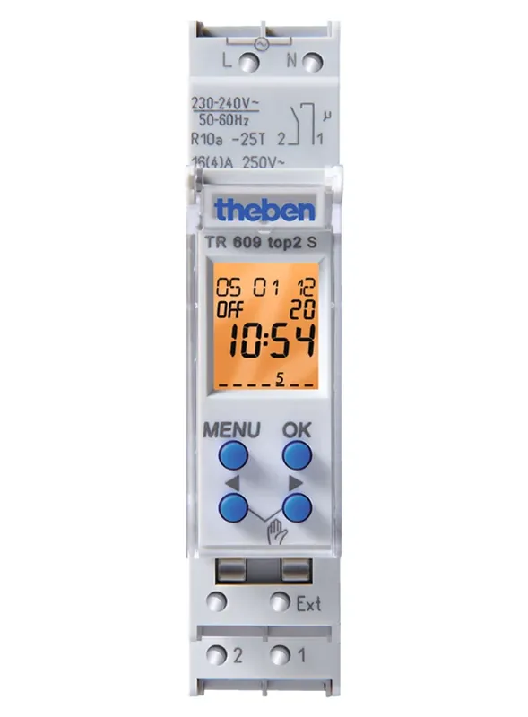 THEBEN 6090101 Digitální spínací hodiny TR 609 top2 S - Blesková nabídka
