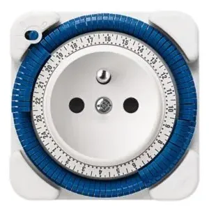 Nově přidáno | THEBEN 0270931 Analogové spínací hodiny zásuvkové theben-timer 27 CR