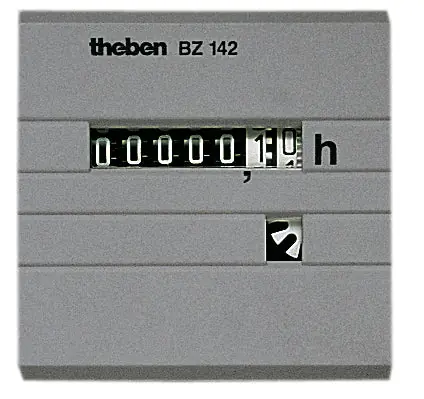 Výhodný nákup - THEBEN 1420721 Počítadlo provozních hodin BZ 142-1, analogové