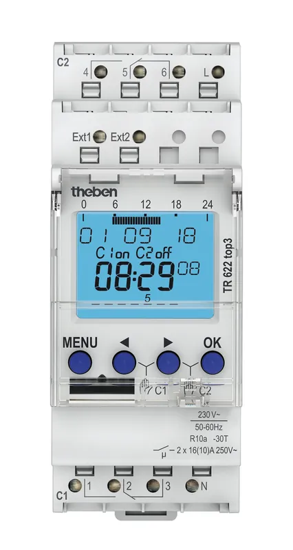 Kupte dnes | THEBEN 6220130 Digitální spínací hodiny TR 622 top3