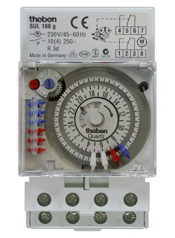 THEBEN 1880033 Analogové spínací hodiny SUL 188 g | Populární