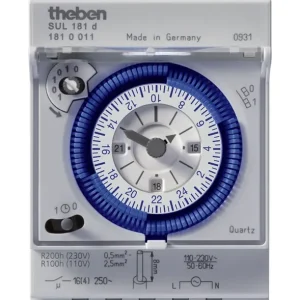 Přímo z výroby - THEBEN 1814011 Analogoé spínací hodiny SUL 181 d 24V