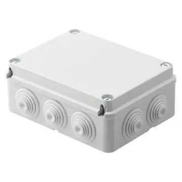 GEWISS GW44057 Rozbočovací krabice s ploch. víkem, IP55, GWT960°, 190x140x70mm | Bestseller