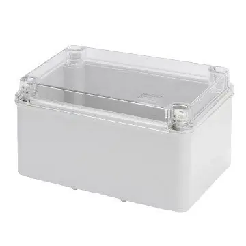 GEWISS GW44138 Rozbočovací krabice s vysokokapacitní dolní částí a transparent. víkem, IP56, 240x190x130mm - Velká sleva