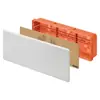 Poslední kusy - GEWISS GW48009 Rozbočovací a propojovací krabice pod omítku, 480x160x75 mm, IP40, včetně víka a DIN lišty